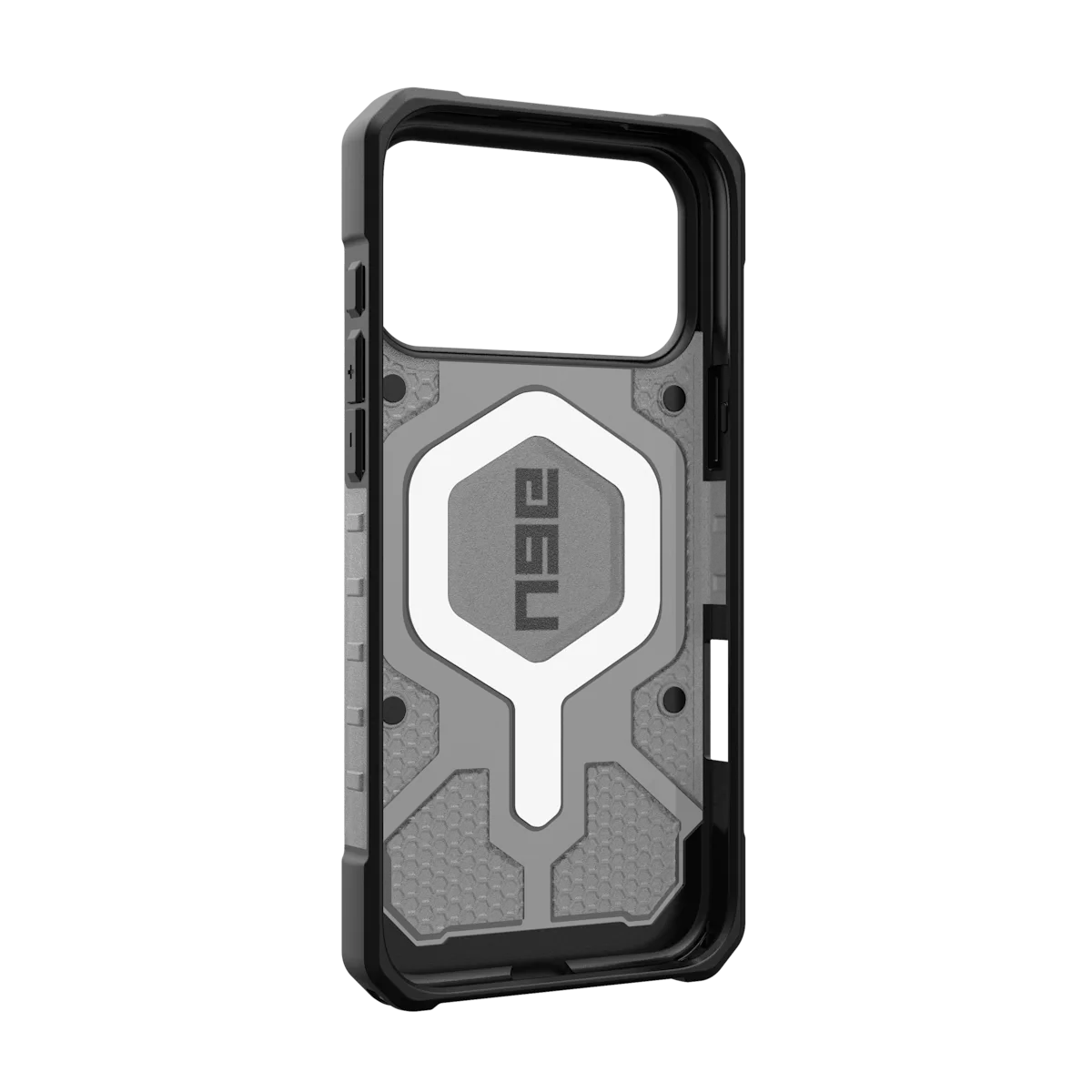 UAG รุ่น Pathfinder Clear (Magsafe) - เคส iPhone 17 Pro Max - สี Ash/Black