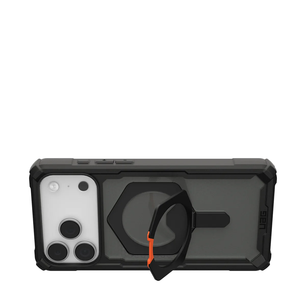 UAG รุ่น Plasma XTE (Magsafe) - เคส iPhone 17 Pro Max - สี Black/Pop Orange