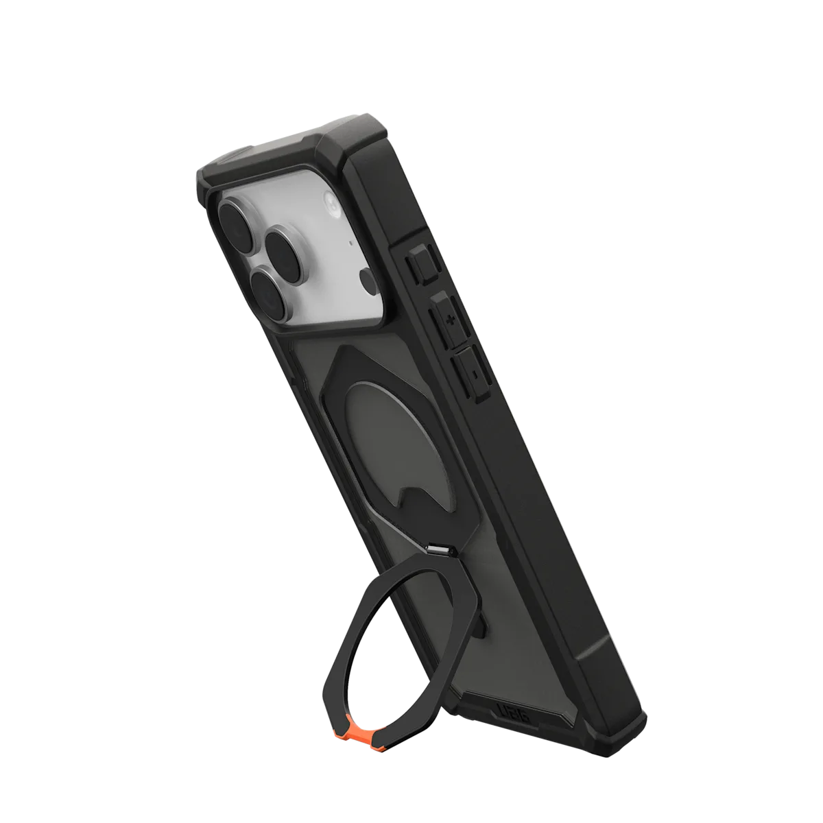 UAG รุ่น Plasma XTE (Magsafe) - เคส iPhone 17 Pro Max - สี Black/Pop Orange
