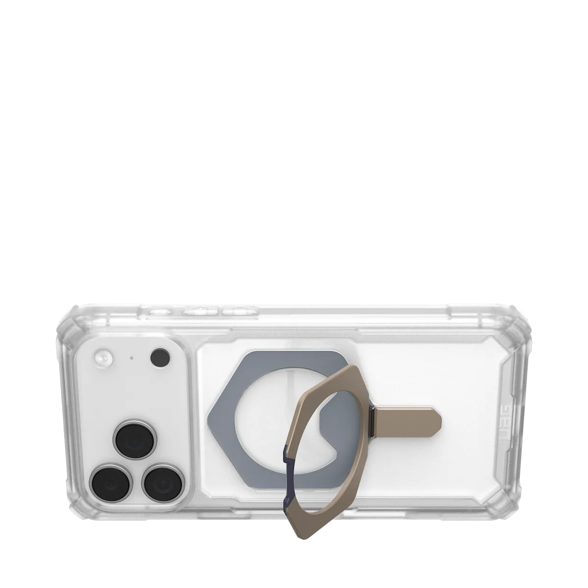 UAG รุ่น Plasma XTE (Magsafe) - เคส iPhone 17 Pro Max - สี Clear/Titanium