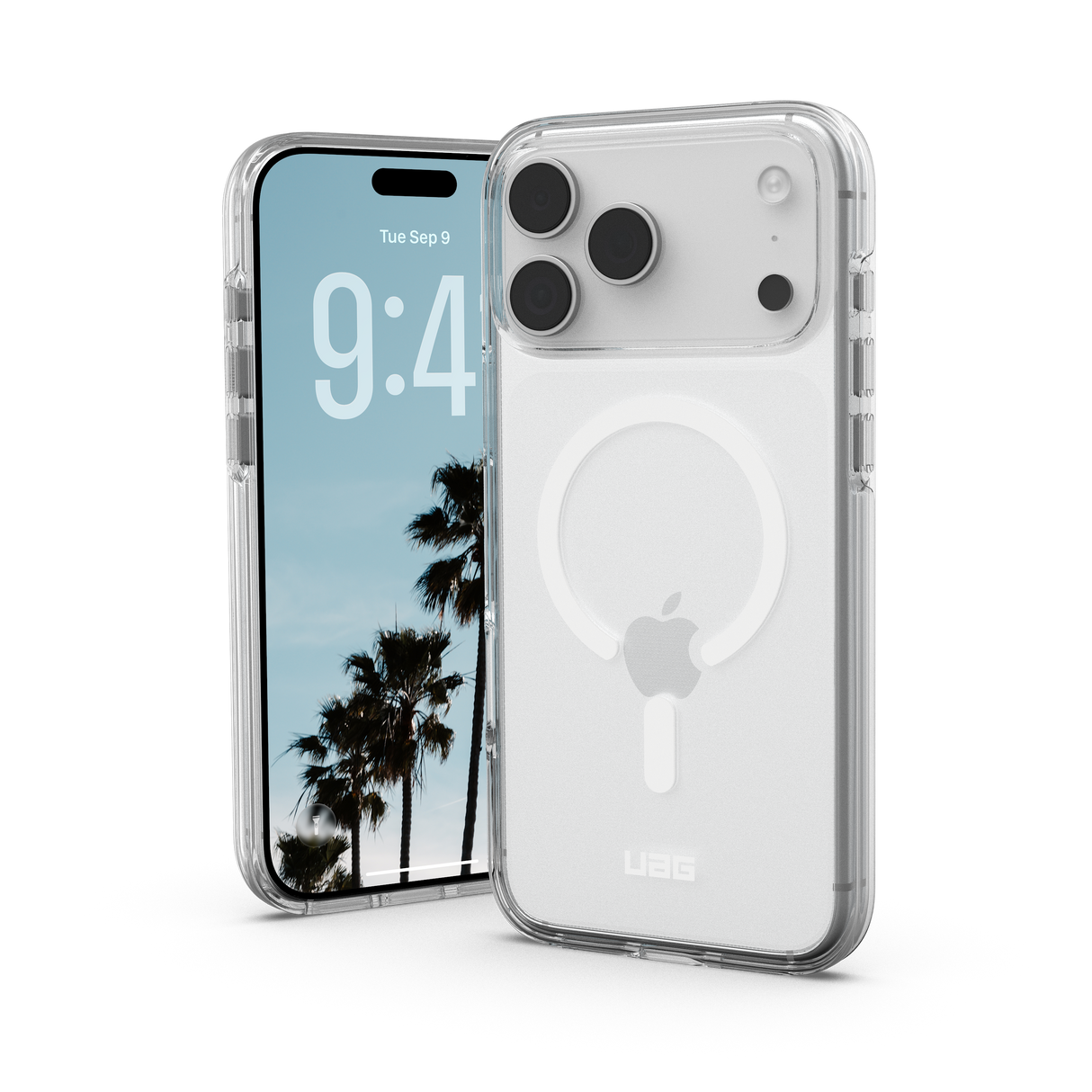 UAG รุ่น Scout Clear (Magsafe) - เคส iPhone 17 Pro Max - สี Ice/White