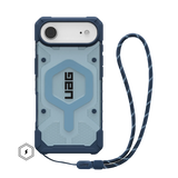 UAG รุ่น Pathfinder Clear (Magsafe) - เคส iPhone Air - สี Blues/Lanyard