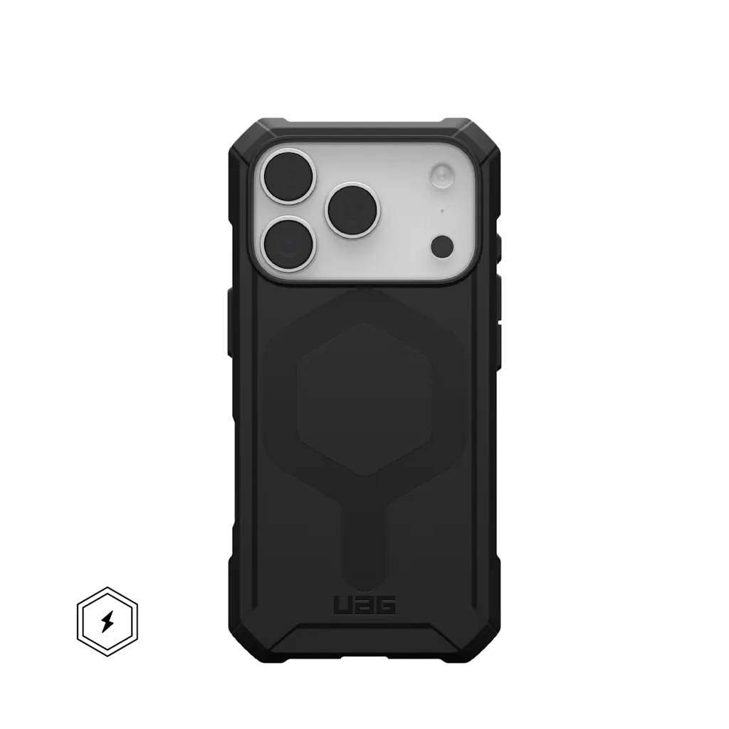 UAG รุ่น Essential Armor (MagSafe) - เคส iPhone 17 Pro - สี Black