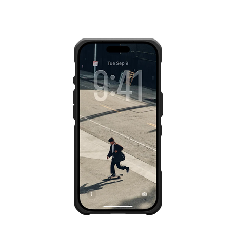 UAG รุ่น Metropolis LT (MagSafe) – เคส iPhone 17 Pro – สี Kevlar Mallard