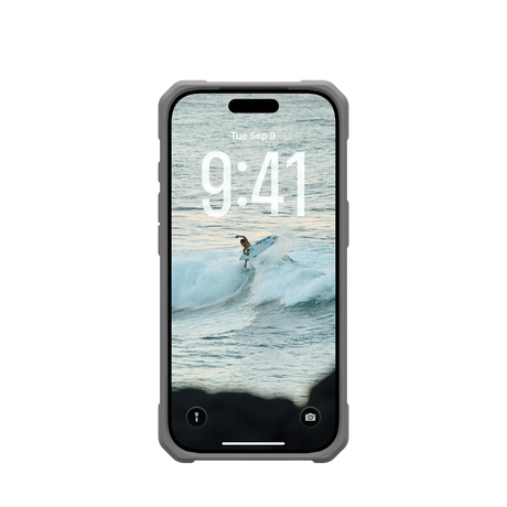 UAG รุ่น Pathfinder Clear (Magsafe) - เคส iPhone 17 Pro - สี Active Lava/Lanyard