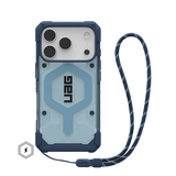 UAG รุ่น Pathfinder Clear (Magsafe) - เคส iPhone 17 Pro - สี Blues/Lanyard