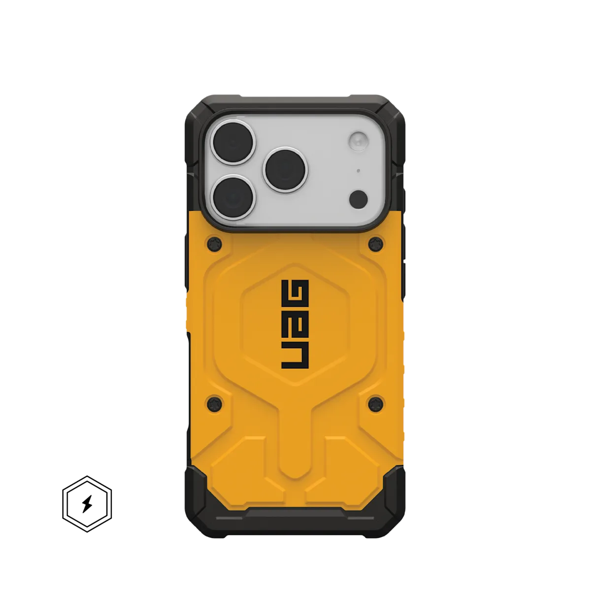 UAG รุ่น Pathfinder (Magsafe) - เคส iPhone 17 Pro - สี Heritage Yellow
