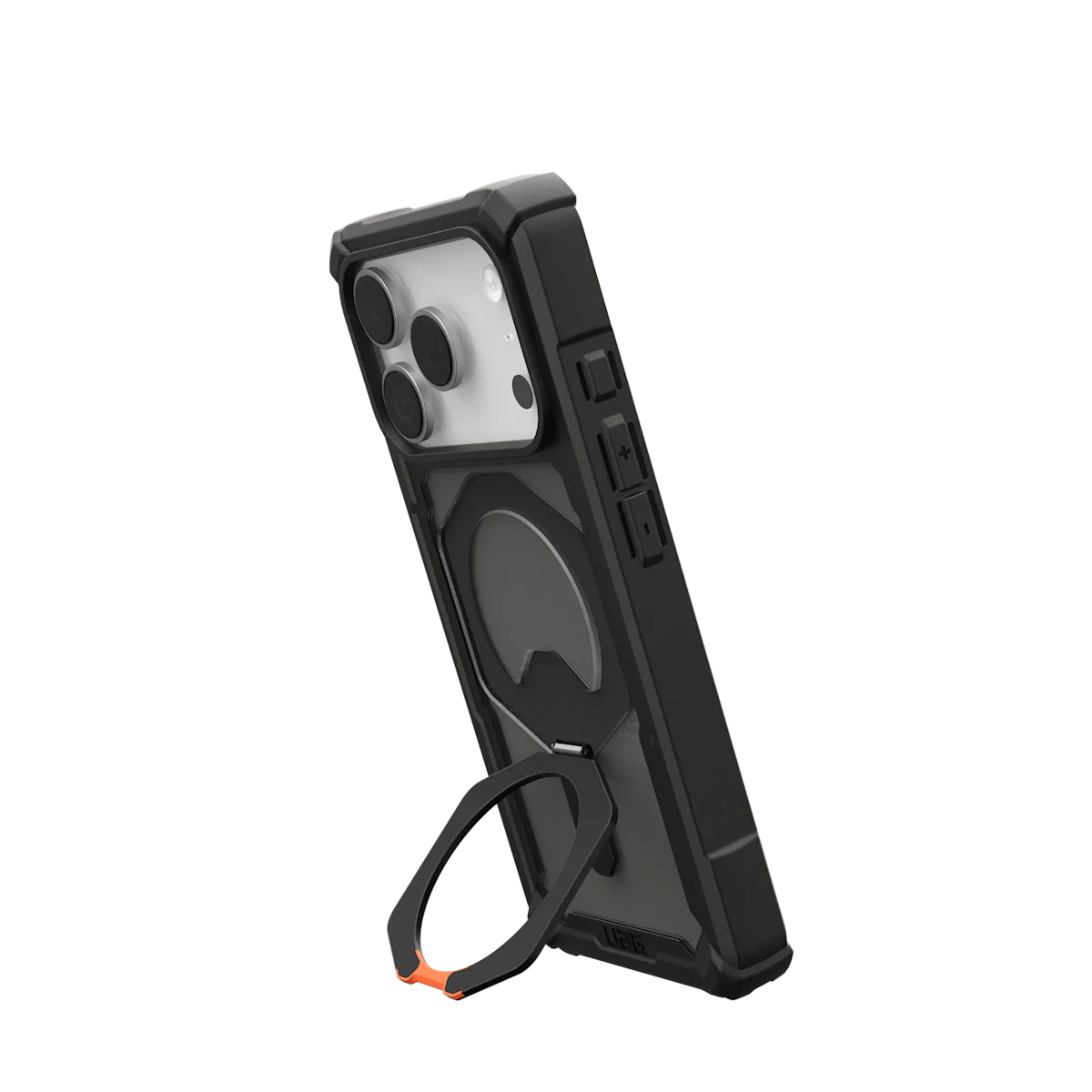 UAG รุ่น Plasma XTE (Magsafe) - เคส iPhone 17 Pro - สี Black/Pop Orange