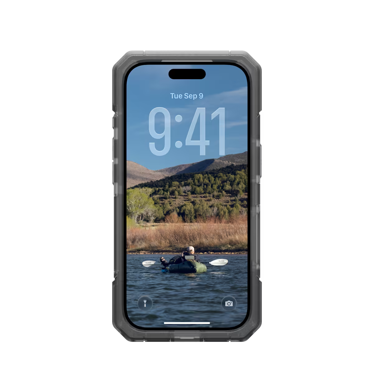 UAG รุ่น Trooper (Magsafe) - เคส iPhone 17 Pro - สี Clear/Ash