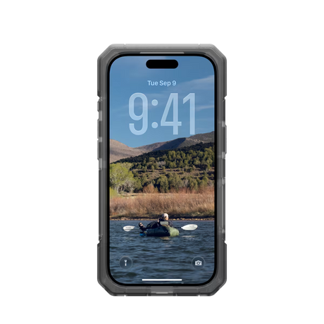 UAG รุ่น Trooper (Magsafe) - เคส iPhone 17 Pro - สี Clear/Ash