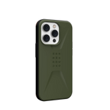 เคส UAG รุ่น Civilian - iPhone 14 Pro - สี Olive