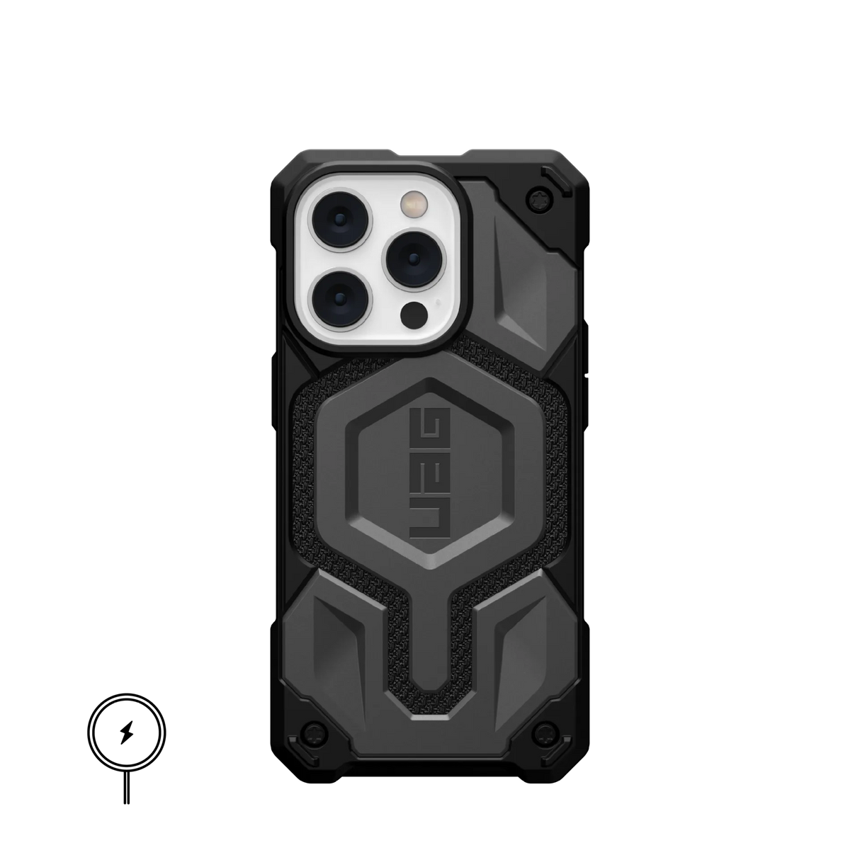 เคส UAG รุ่น Monarch Pro - iPhone 14 Pro - สี Kevlar Silver