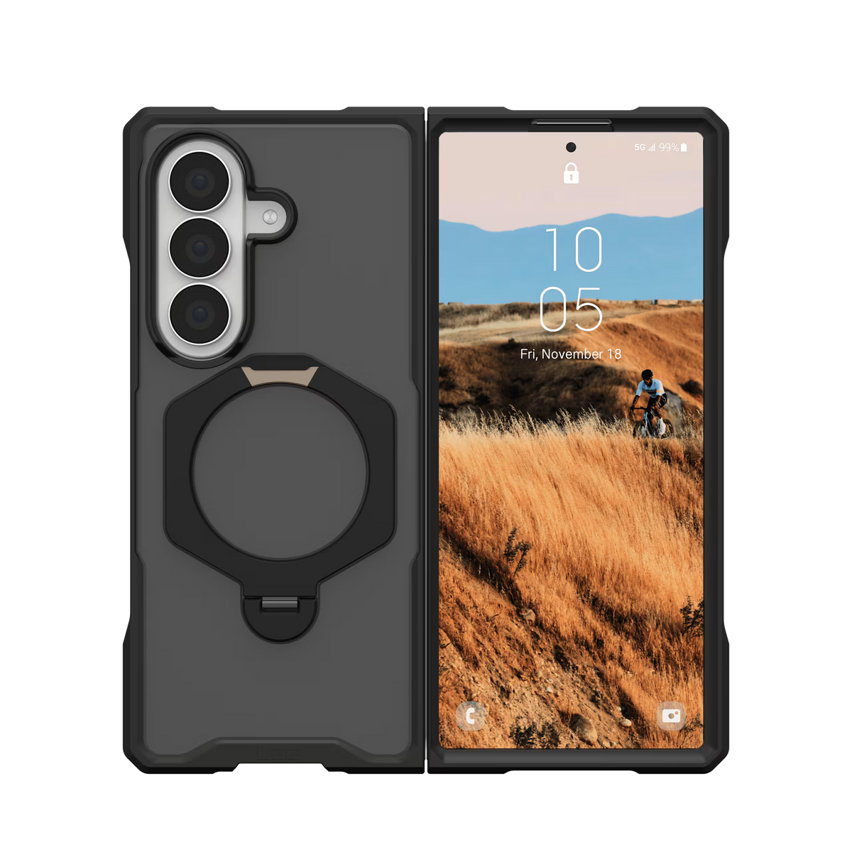 UAG รุ่น Mouve XTE (Magnetic) - เคส Galaxy Z Fold 8 Ultra - สี Ash