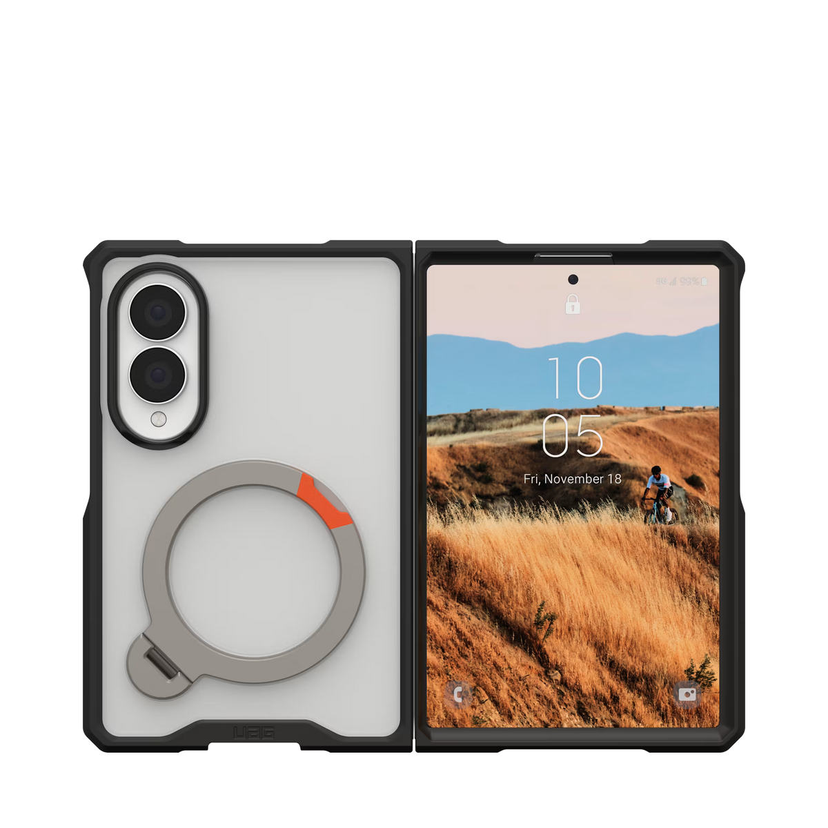 UAG รุ่น Mouve XTE (Magnetic) - เคส Galaxy Z Fold 8 - สี Ice