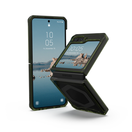 เคส UAG รุ่น Plyo Pro – Galaxy Z Flip 5 – สี Olive/Space Grey
