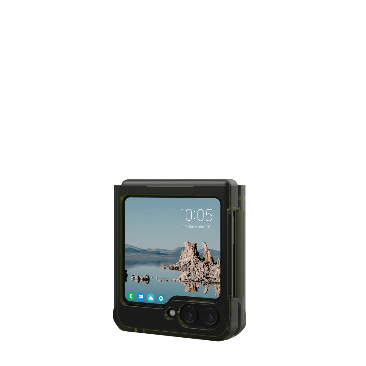 เคส UAG รุ่น Plyo Pro – Galaxy Z Flip 5 – สี Olive/Space Grey