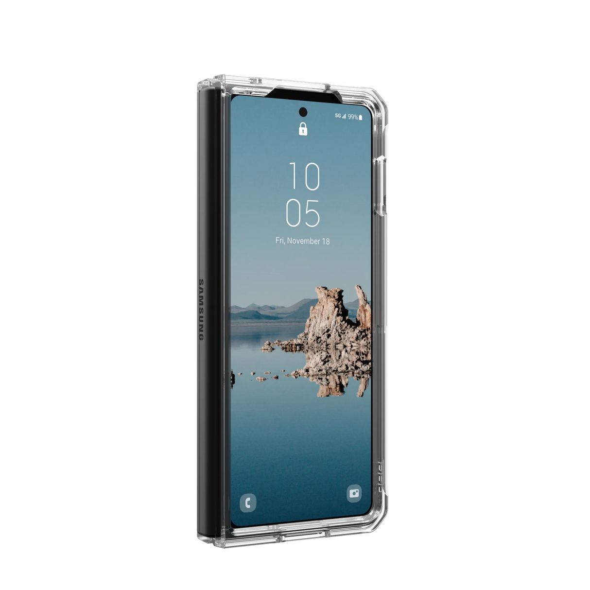 เคส UAG รุ่น Plyo Pro - Galaxy Z Fold 5 - สี Ice/Silver