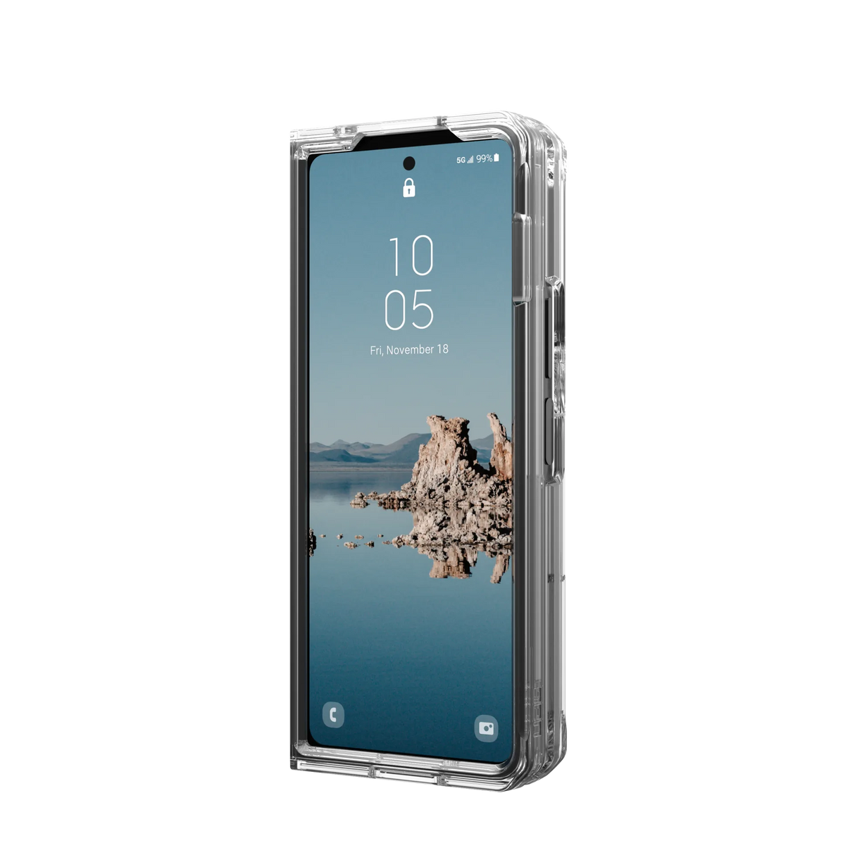 เคส UAG รุ่น Plyo Pro - Galaxy Z Fold 5 - สี Ice/Silver