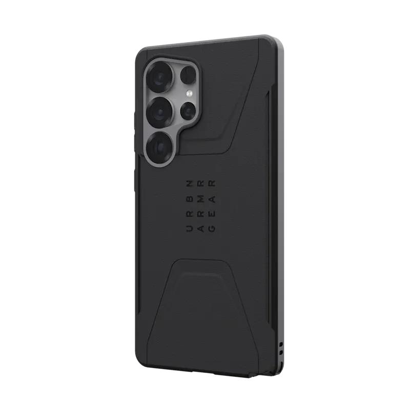 UAG รุ่น Civilian with Magnetic - เคส Galaxy S25 Ultra - สี Black