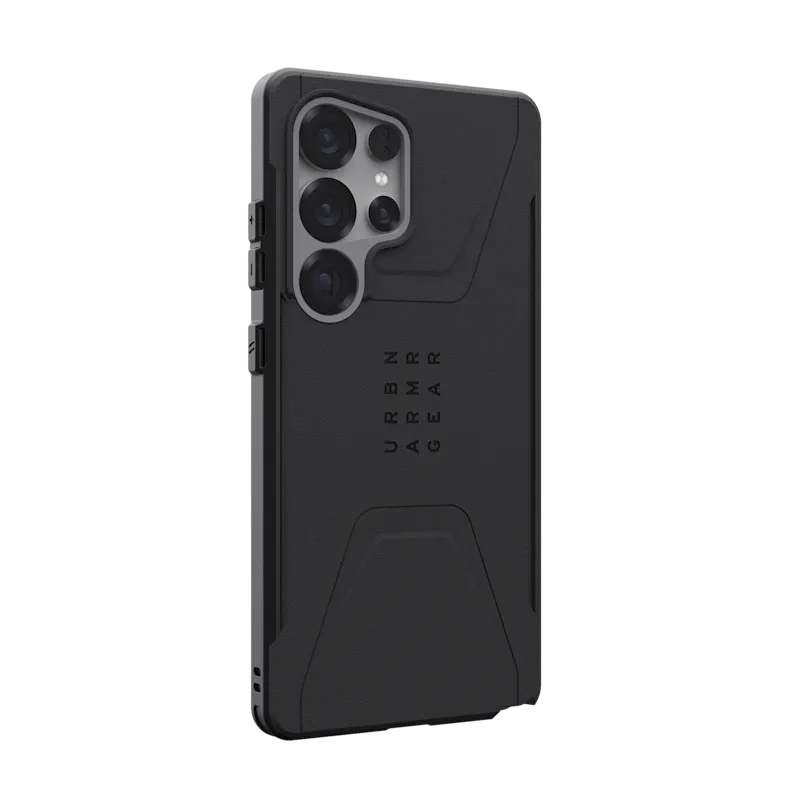 UAG รุ่น Civilian with Magnetic - เคส Galaxy S25 Ultra - สี Black