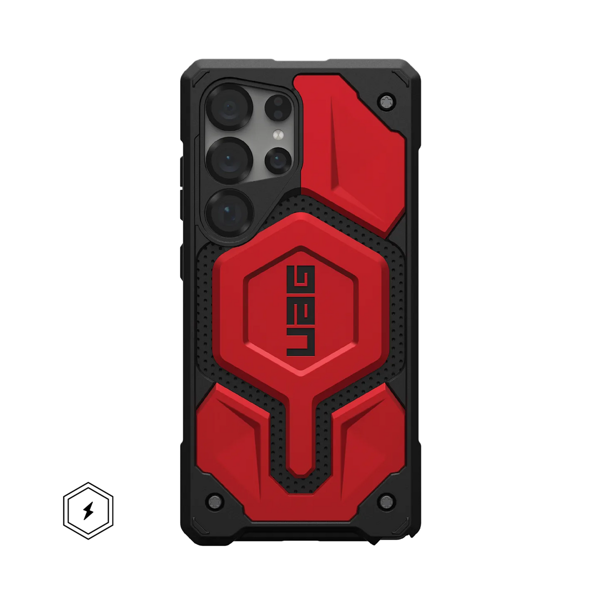 UAG รุ่น Monarch Pro - เคส Galaxy S25 Ultra - สี Crimson