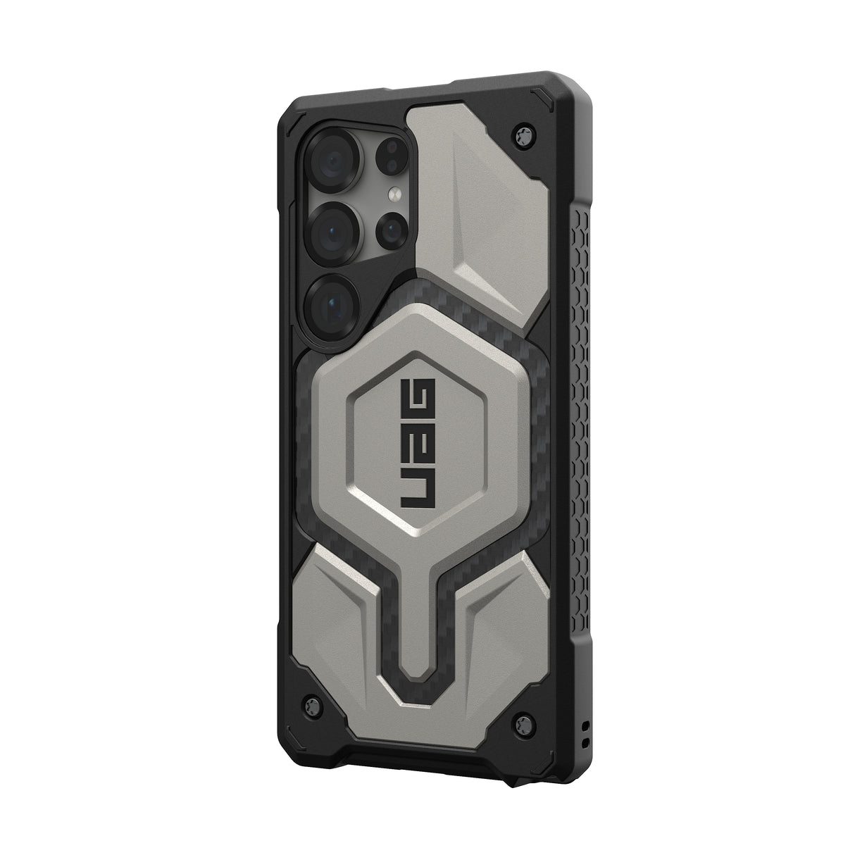 UAG รุ่น Monarch Pro - เคส Galaxy S25 Ultra - สี Titanium
