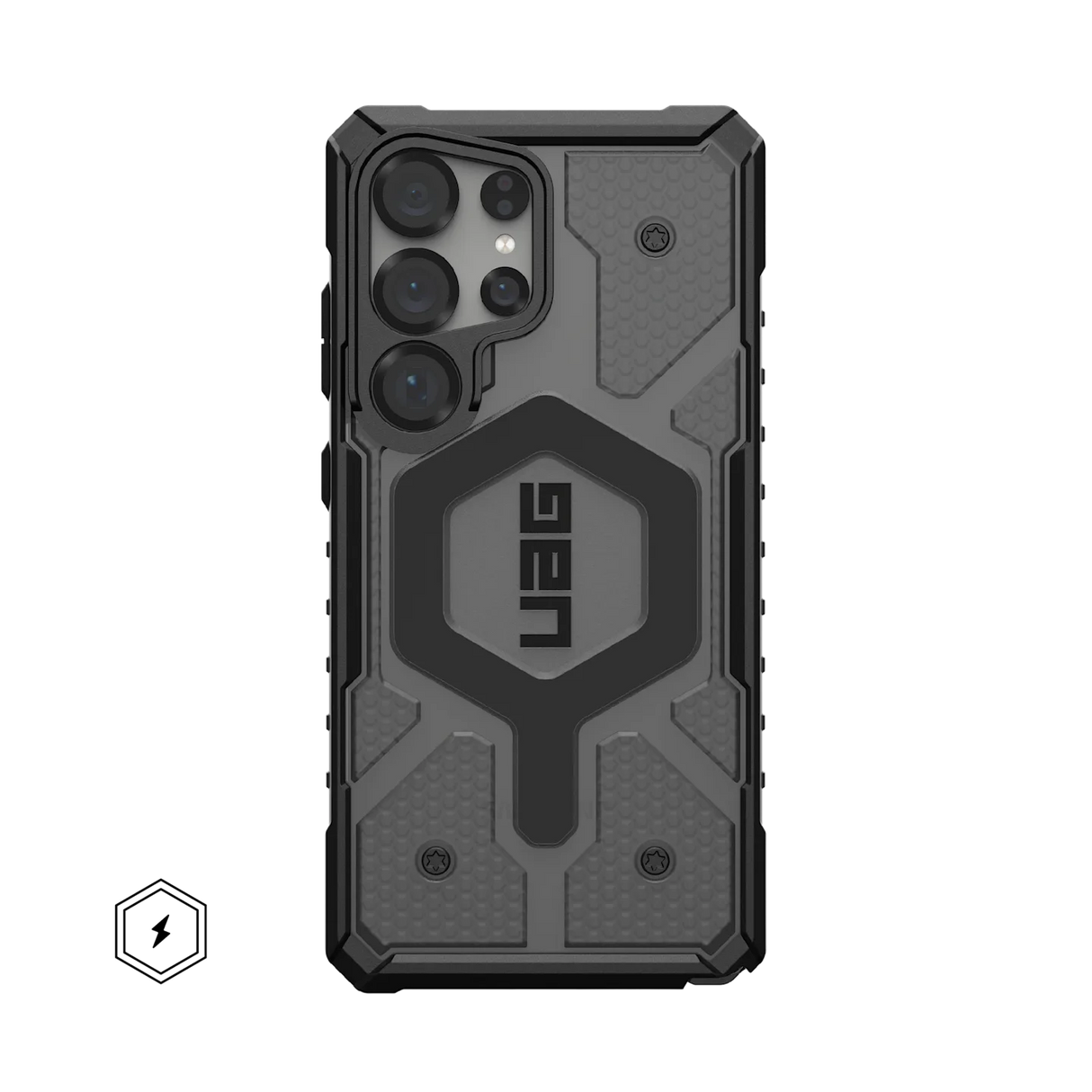 UAG รุ่น Pathfinder Clear with Magnetic - เคส Galaxy S25 Ultra - สี Ash