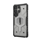 UAG รุ่น Pathfinder Clear with Magnetic - เคส Galaxy S25 Ultra - สี Ice/Silver