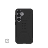 UAG รุ่น Civilian with Magnetic - เคส Galaxy S25 - สี Black