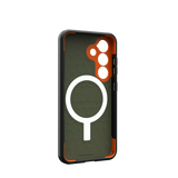 UAG รุ่น Civilian with Magnetic – เคส Galaxy S25 – สี Olive Drab/Orange