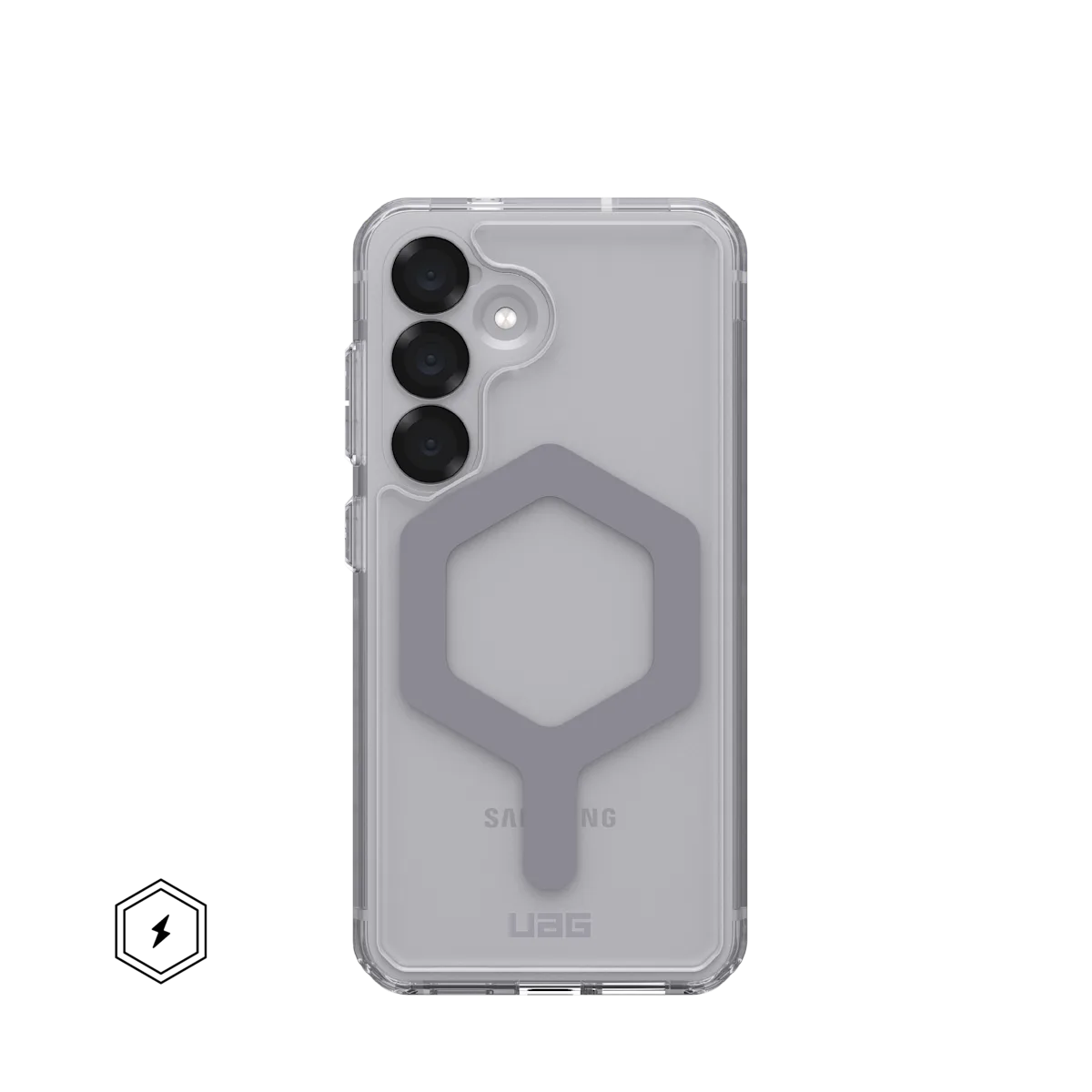 UAG รุ่น Plyo Pro - เคส Galaxy S25 - สี Ice/Silver