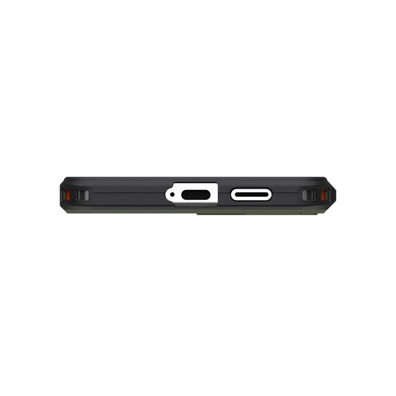 UAG รุ่น Civilian with Magnetic - เคส Galaxy S25 Plus - สี Olive Drab/Orange