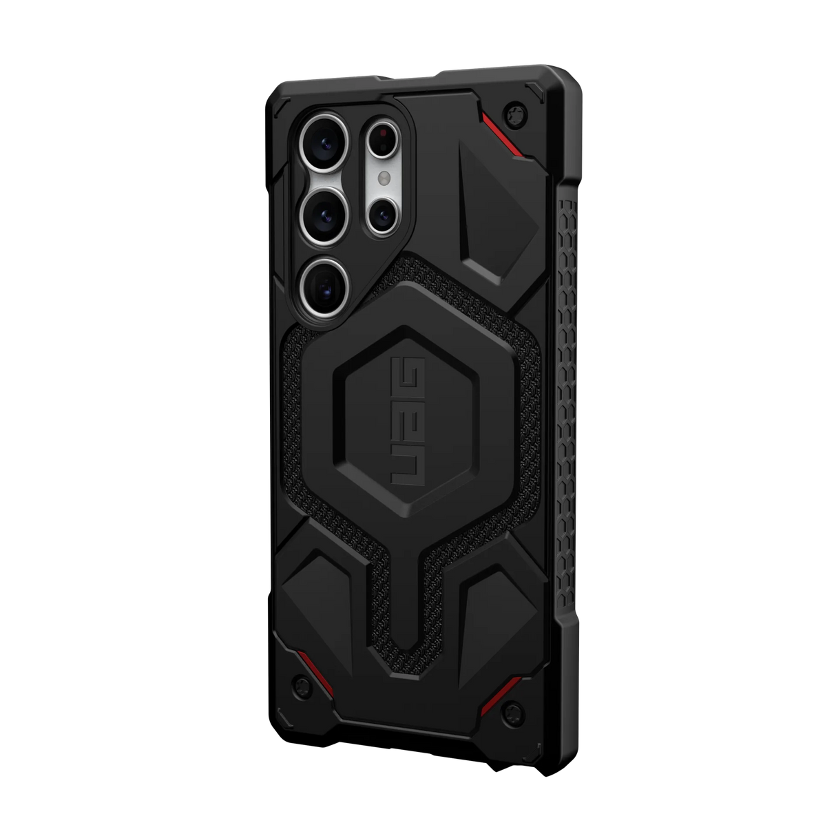 เคส UAG รุ่น Monarch Pro – Galaxy S23 Ultra – ลาย Kevlar Black