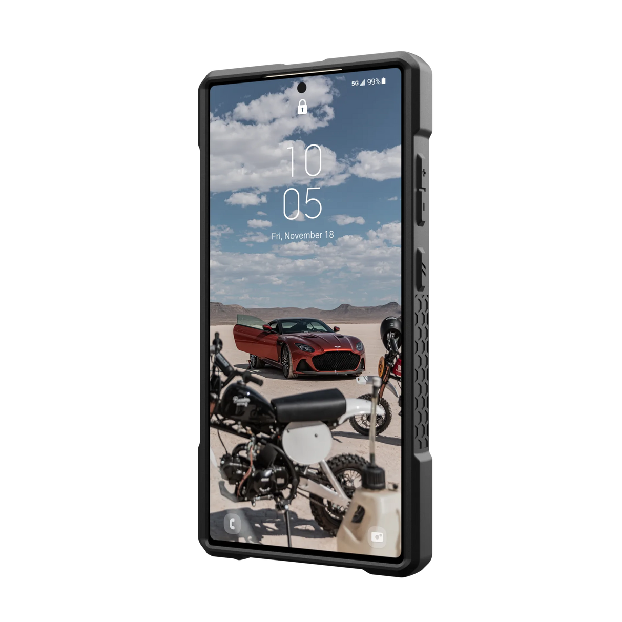 เคส UAG รุ่น Monarch Pro - Galaxy S24 Ultra - สี Forged Carbon (Limited Edition)
