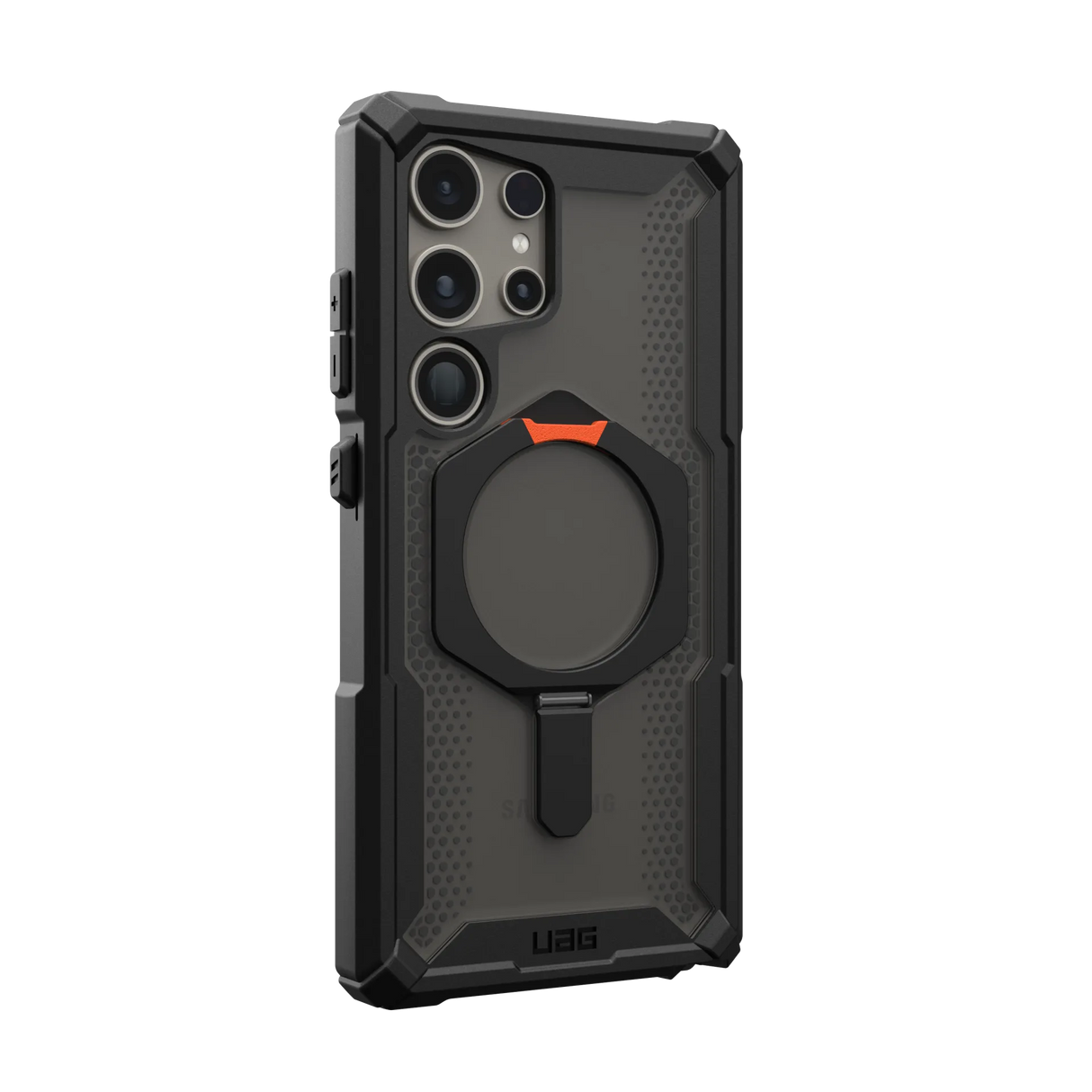 เคส UAG รุ่น Plasma XTE with Magnetic - Galaxy S24 Ultra - สี Black/Orange