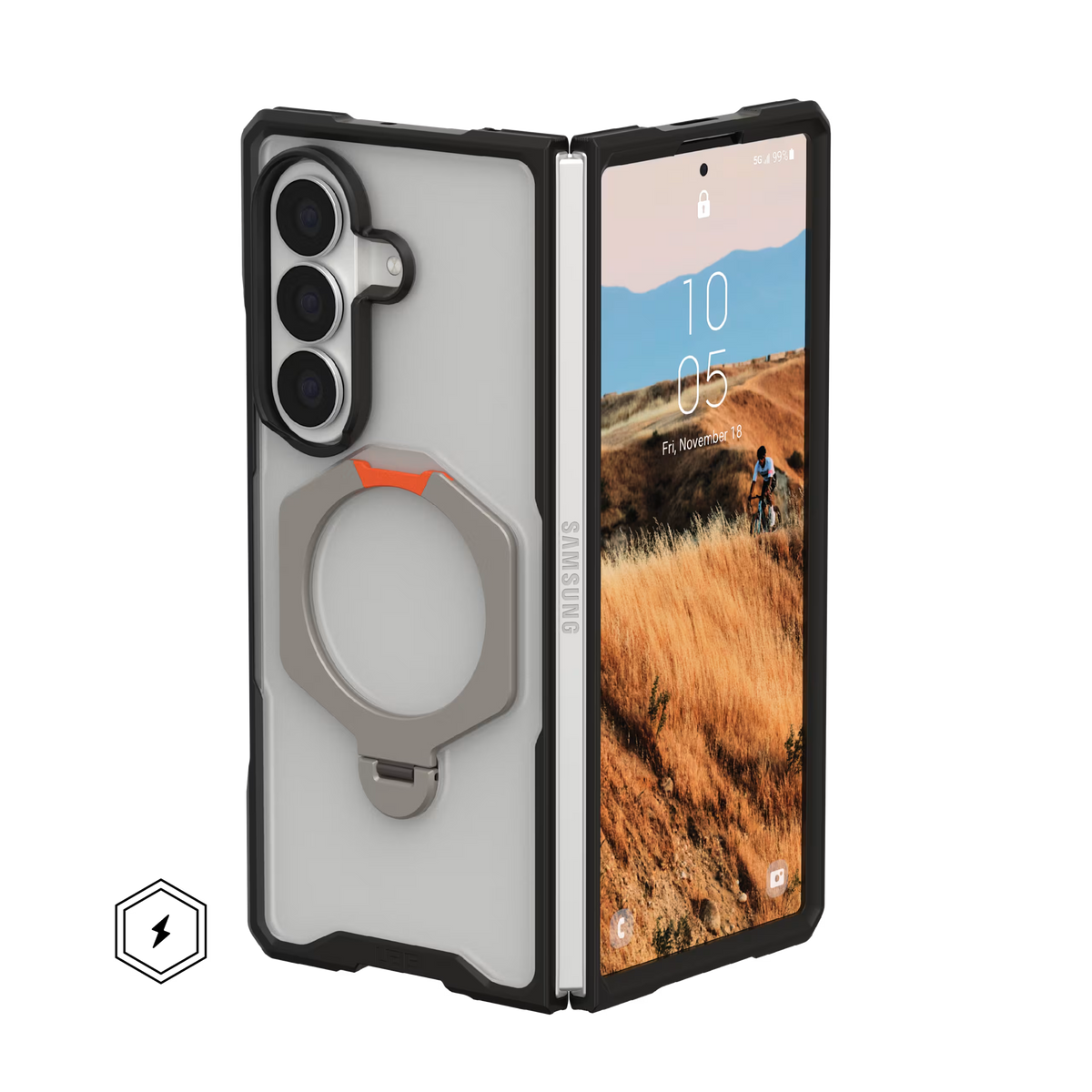 UAG รุ่น Mouve XTE (Magnetic) - เคส Galaxy Z Fold 8 Ultra - สี Ice