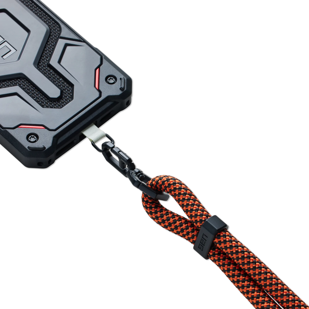 สายคล้อง UAG รุ่น Civilian Thick Crossbody Lanyard - สี Rust/Black