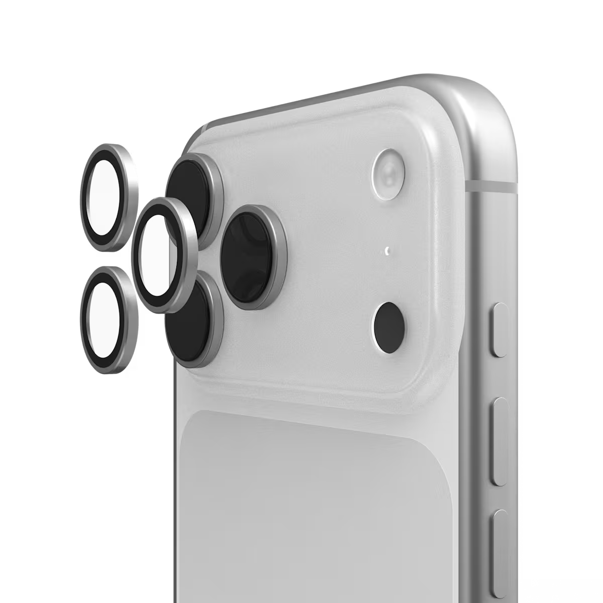 UAG รุ่น Lens Shield - กระจกเลน์กล้อง iPhone 17 Pro/ 17 Pro Max - สี titanium