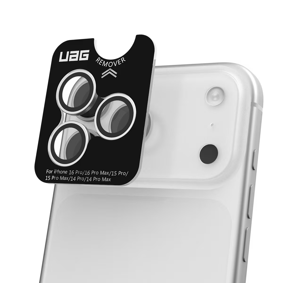 UAG รุ่น Lens Shield - กระจกเลน์กล้อง iPhone 17 Pro/ 17 Pro Max - สี titanium
