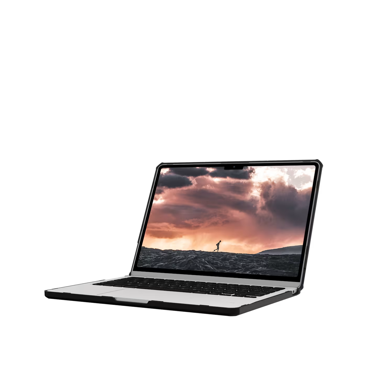 UAG รุ่น Plyo - เคส MacBook Air 13" (M5/M4/M3/M2) - สี Ice/Black
