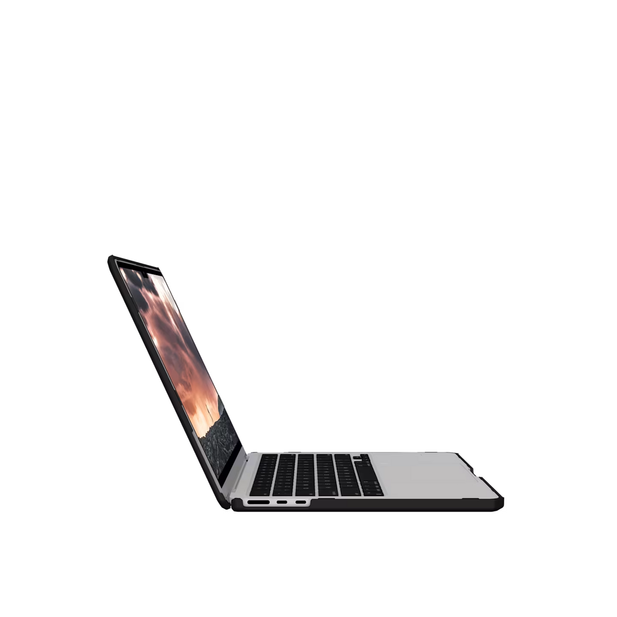 UAG รุ่น Plyo - เคส MacBook Air 13" (M5/M4/M3/M2) - สี Ice/Black
