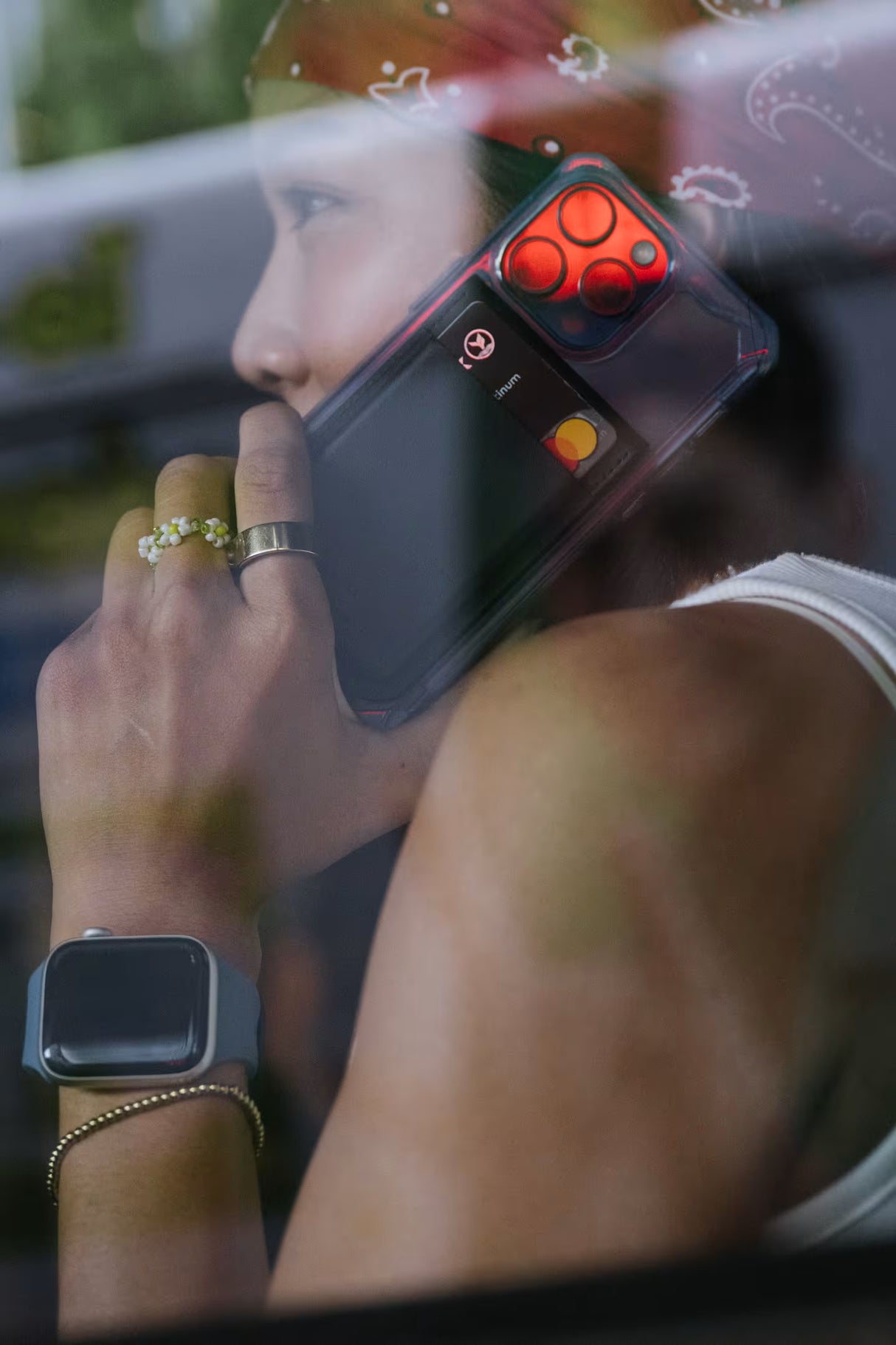 UAG รุ่น Metropolis Wallet - ที่เก็บบัตรติดหลังมือถือ - สี Black