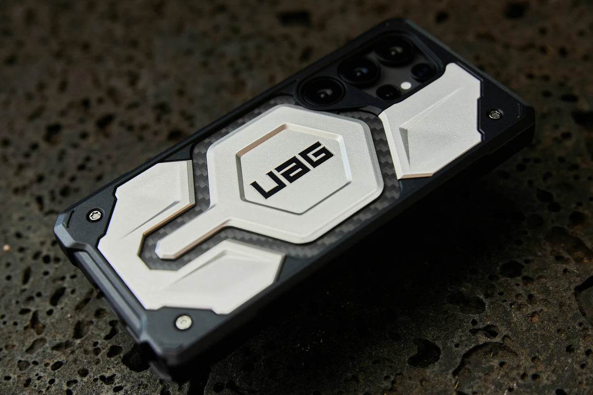 UAG รุ่น Monarch Pro - เคส Galaxy S25 Ultra - สี Titanium