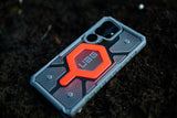 UAG รุ่น Pathfinder Clear with Magnetic Bundle - เคส Galaxy S25 Ultra - สี Active Lava/Lanyard