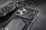 UAG รุ่น Monarch Pro (Cap) - เคส iPhone 17 Pro / 18 Pro - สี Carbon Fiber