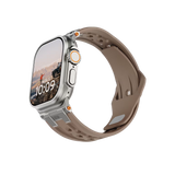 UAG รุ่น Monarch - สายนาฬิกา Apple Watch 42/44/45/49mm - สี Dark Earth/Titanium