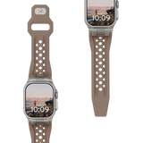 UAG รุ่น Monarch - สายนาฬิกา Apple Watch 42/44/45/49mm - สี Dark Earth/Titanium