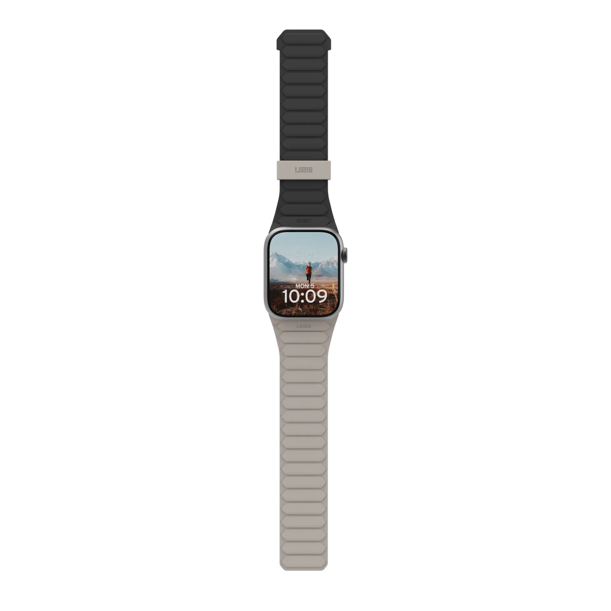 สายนาฬิกา UAG รุ่น Pathfinder - Apple Watch 42/44/45/49mm - สี Black/Titanium