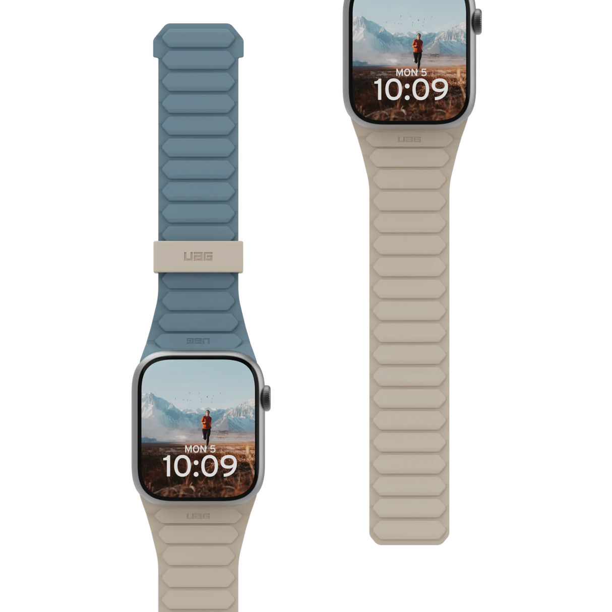 สายนาฬิกา UAG รุ่น Pathfinder - Apple Watch 38/40/41mm - สี Dune/Cloud Blue